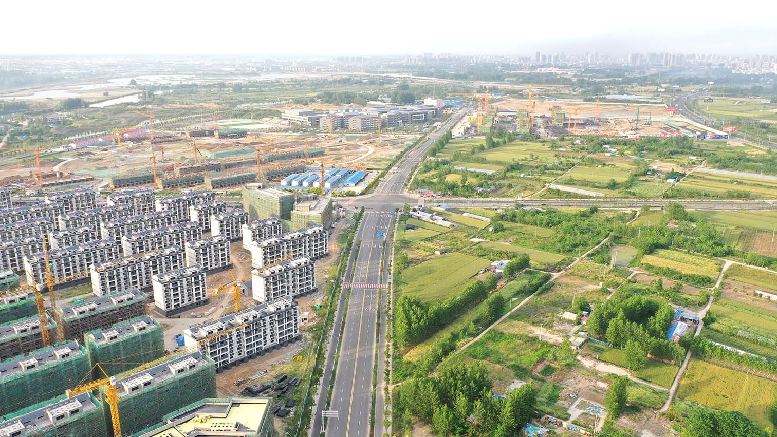 涟水滨河新城蓬勃发展,最新进展揭示城市新面貌