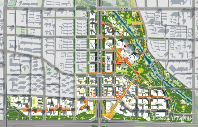 亮马河北路规划图揭晓,重塑城市风貌,展望未来发展