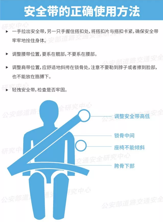 最新交规安全带规定详解,从2017到2021