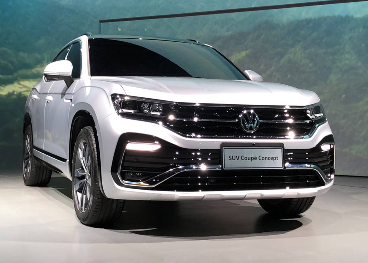 大众最新轿跑型SUV车型发布,时尚轿跑SUV重磅登场