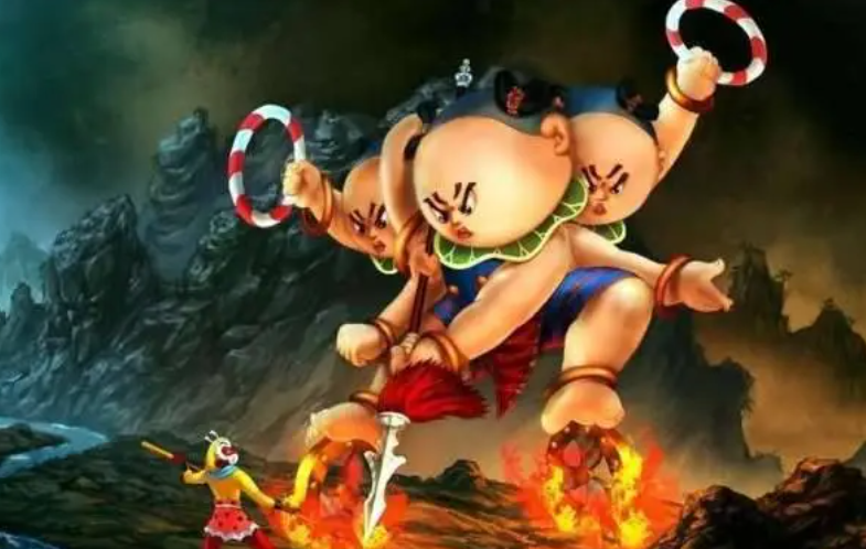 确有三头与六臂,指什么生肖