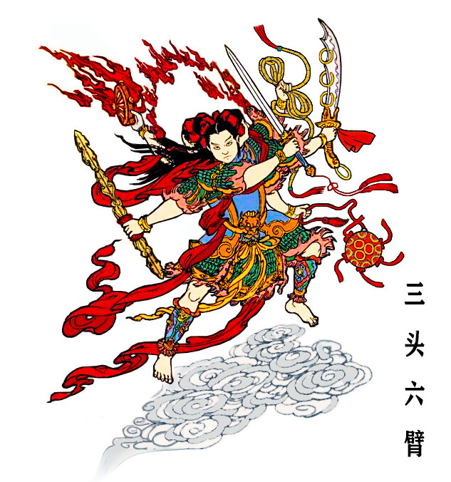 确有三头与六臂,指什么生肖