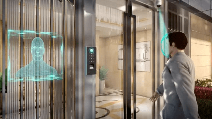 最新楼道门,科技重塑生活,智能开启未来