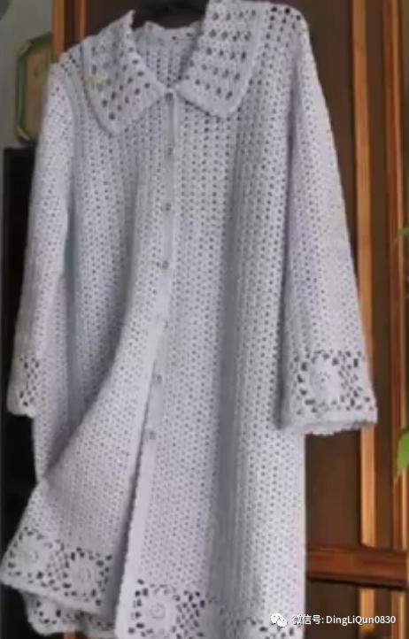 钩针最新风衣图解,一件风衣的温馨故事