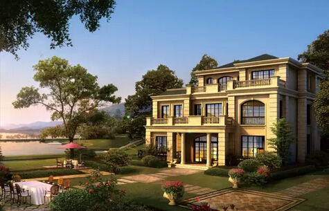 最新款式别墅,家的温馨与友情的绽放