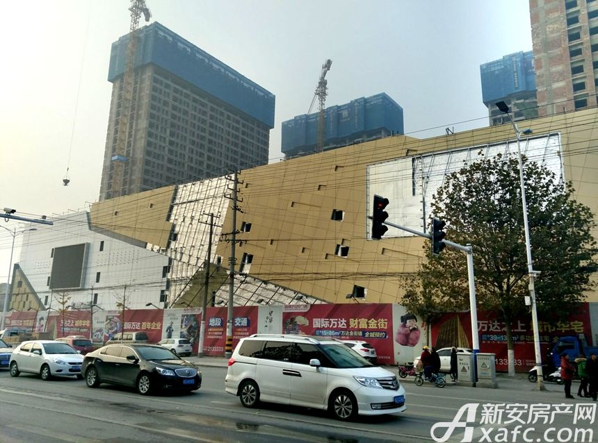 淮南万达广场最新进展