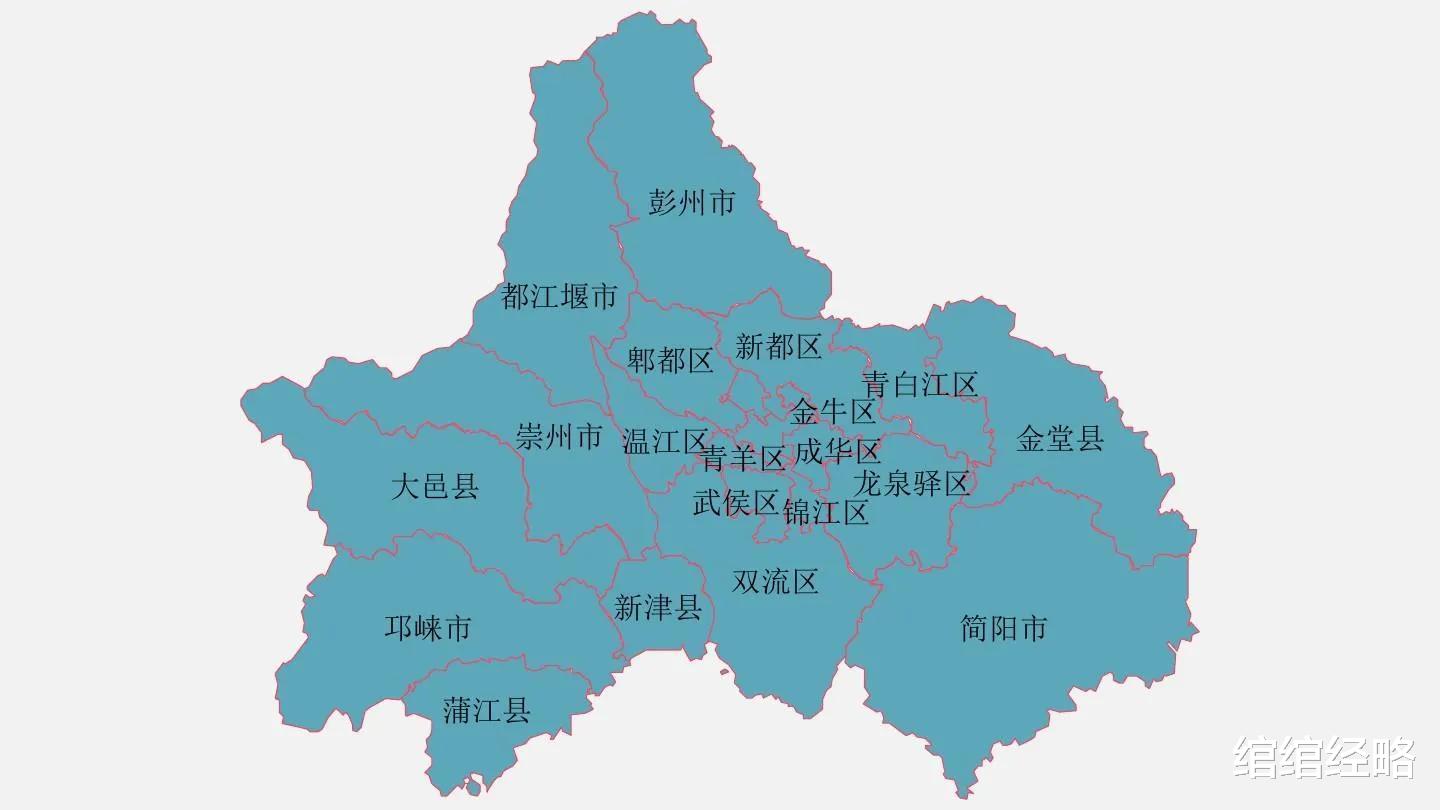 成都市最新行政区划图,解读城市的新篇章