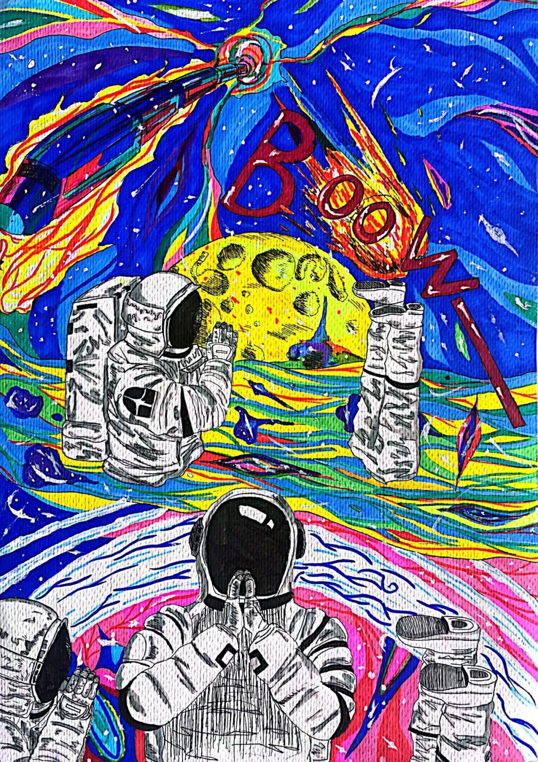 上色比赛,色彩的艺术与创意的碰撞