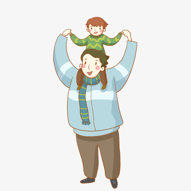 父子动漫,日常温馨时光