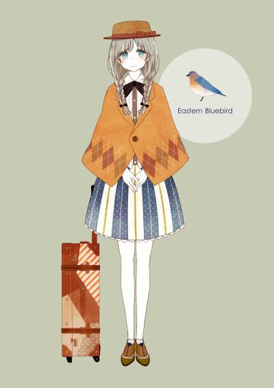 动漫服饰设计,一场自然美景的旅行