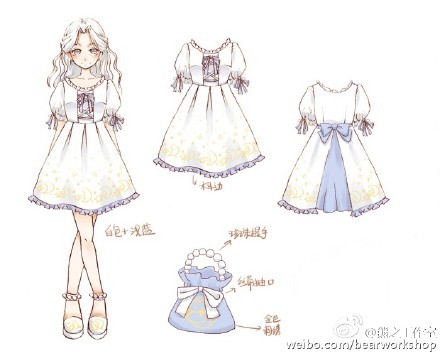 动漫服饰设计,一场自然美景的旅行