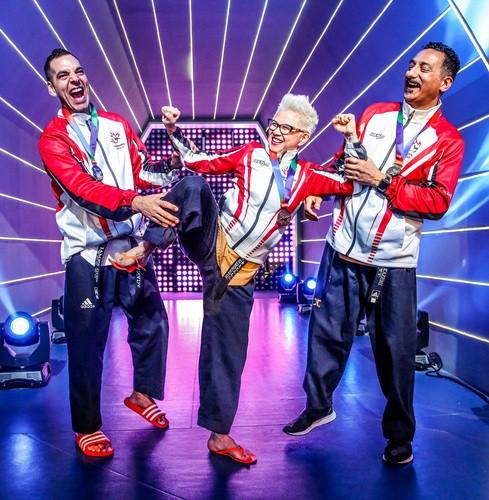 跆拳道品势比赛,一场力与美的较量🥊