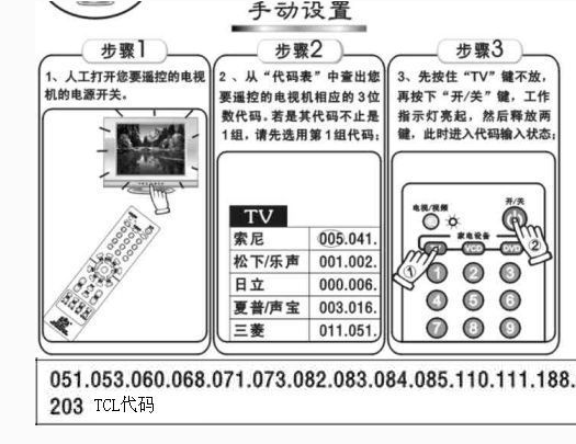 TCL电视机遥控器,操作指南与功能解析